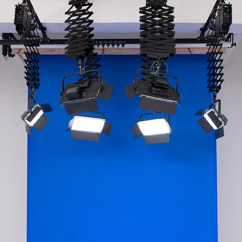 Studio ceiling ceiling rail three-color soft light, conference light