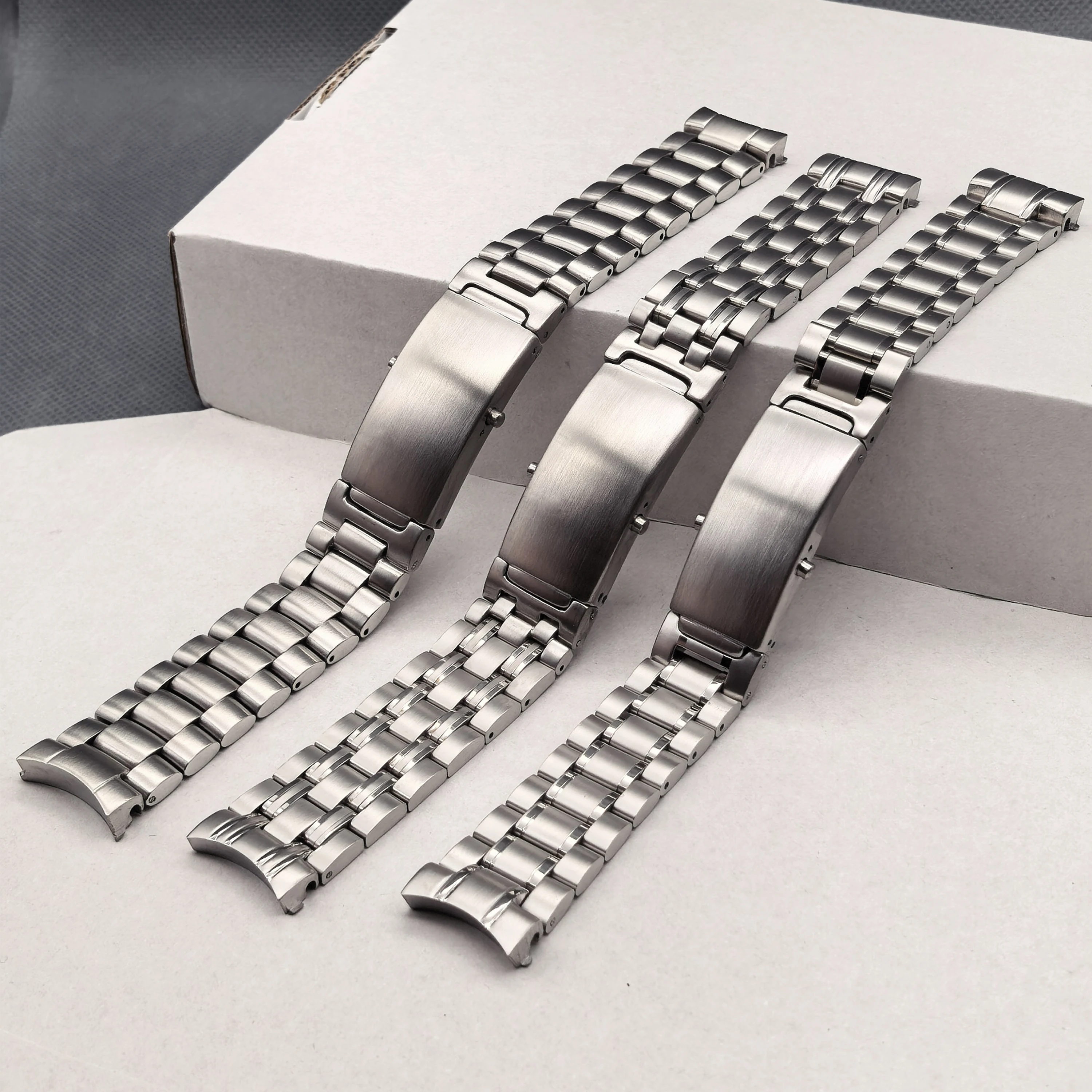 18 20 22mm 316L Stainless Steel Strap for Omega Seamaster 300 New Speedmaster Planet Ocean Series Watchband Women Men Bracelet