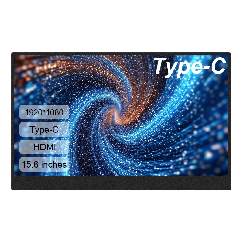 

LANLIPU 15.6inch Portable Monitor Typec HDMI HDR Display For XBox PS4/5 Switch Cell Phone PC Loptop Gaming Extension Screen