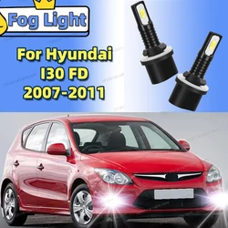 2Pcs LED Front Fog Light Lamp Car Bulbs 6000K For Hyundai I30 FD 2007 2008 2009 2010 2011 Canbus Accessories Lamp Plug and Play