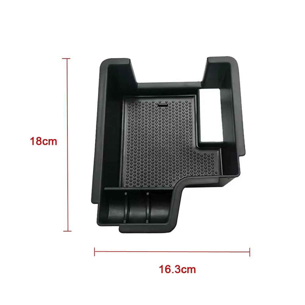 Car Central Storage Box Left Drive Car Armrest Storage Box Tray Car Organizer Container Stowing for Skoda Octavia A7 2013-2018