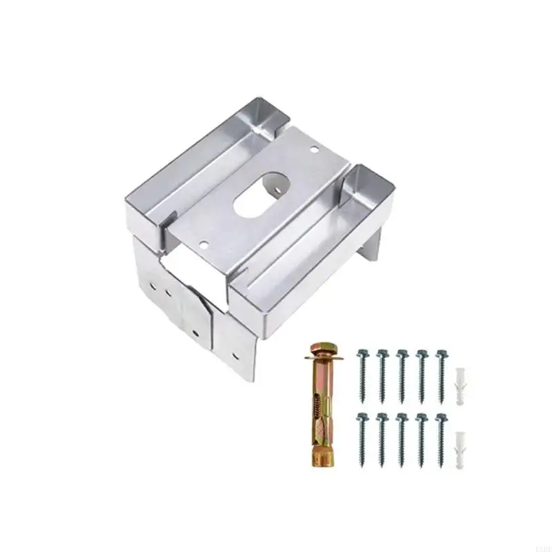 Base poteau pont personnalisable 6x6 en acier galvanisé avec base en béton pour les aménagements clô