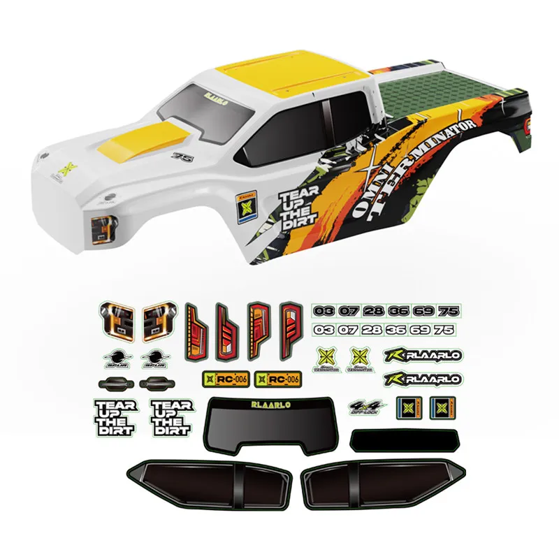 For RLAARLO Omni Terminator 1/10 RC Monster Truck Body Shell & Scale Body Accessories Body Clip Retainer R-Clip Set