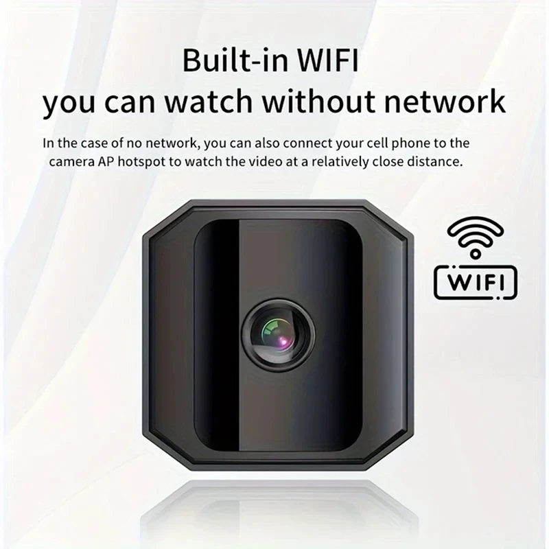 Mini Camera 1080 Hd Wireless Wifi Q9 Home Remote Monitor Plug In Punch Free Security Camera Version Camcorder New