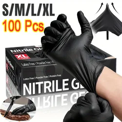 Gloves Black Washing Xl Tableware Disposible Latex Free PVC Gloves Housework Car Industry Gardening Pet Care Cooking Tools
