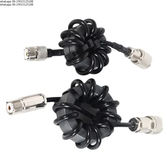 EM43/EM25 magnetic ring 1.8-30 MHz HF shortwave radio anti-interference choke 1:1 current type balun