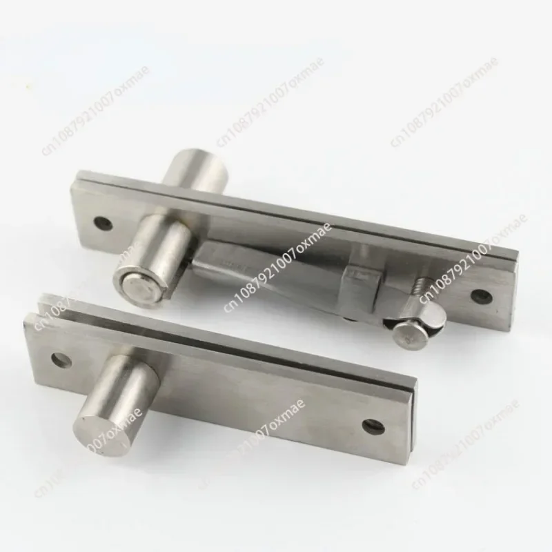 304 Stainless Steel 360 Degree Heaven Earth Rotating Shaft Wooden Door Upper Lower Hinge Positioning