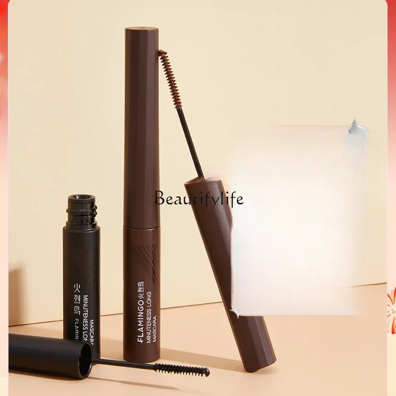 

Mascara Small Brush Head Waterproof Long Curling Long-Lasting Smudge-Free Eyelash Base Cream