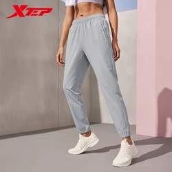 Xtep Sport Trousers For Women 2024 Summer Breathable Women's Sporty Sweatpants Everyday Comfortable Outdoor Bottoms 876228980169