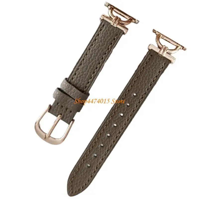 K1AA versátil 20 mm Reloj Strap Leather Watch Band para relojes inteligentes