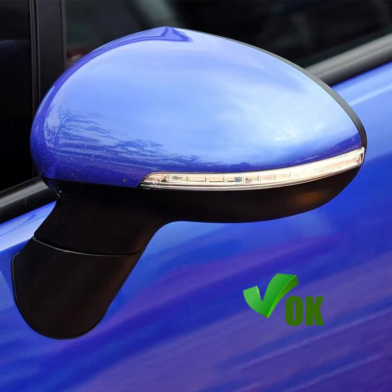 car rearview mirror cover modification shell pasting 1 pair of side mirror shells for Kia Rio 2012 2013 2014 2015 2016 2017