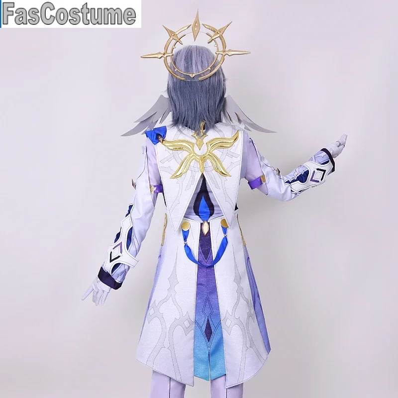 

Cosplay Costume Game Honkai Star Rail Mr. Sunday Cosplay Costume UniformSunday Outfits Wig Shoes Prop Anime Role Play Suits