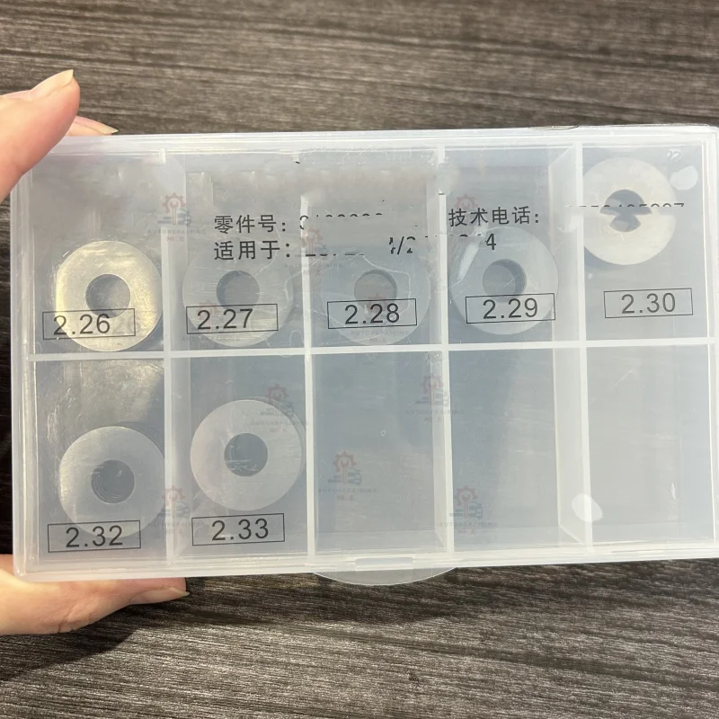 35pcs Diesel Injector ISX15 XPI 2872544 Needle Valve Lift Adjusting Shim 2488244 Injector Washer 2.26-2.33mm For Cummins Scania