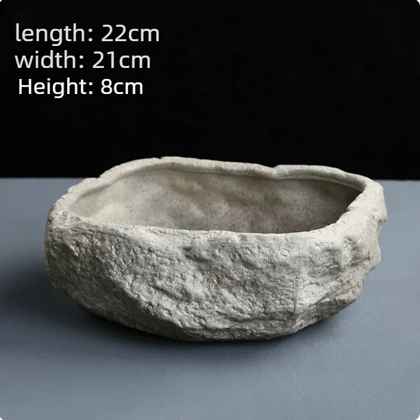 Keramische Rock Modder Imitatie Steen Thee Wassen Pen Wassen Thee Kopjes, Huishoudelijke Theeservies Accessoires, Extra Grote Wastafel