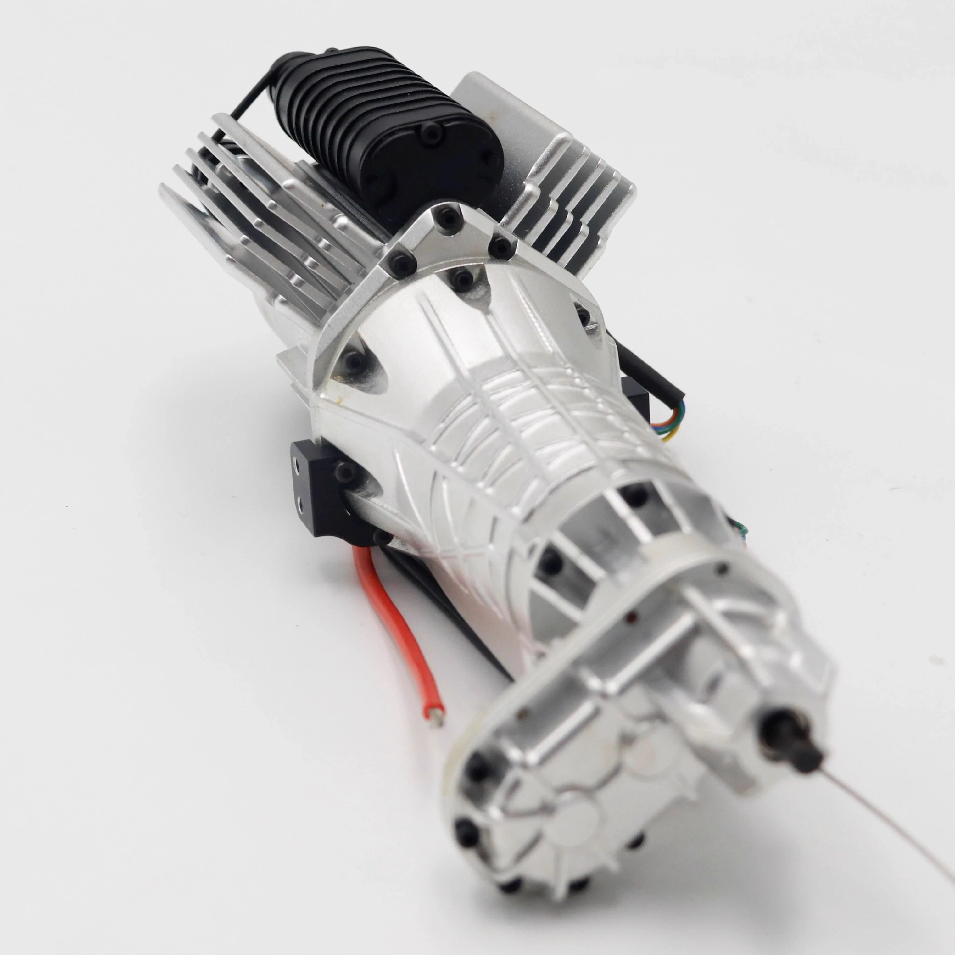 JDM-138 Simuliertes Metall-Motorgetriebe-Kit für 1:10 RC-Auto Offroad-Kletterauto Pickup-Truck Modell Spielzeugautos Ersatzteile – Detail 6