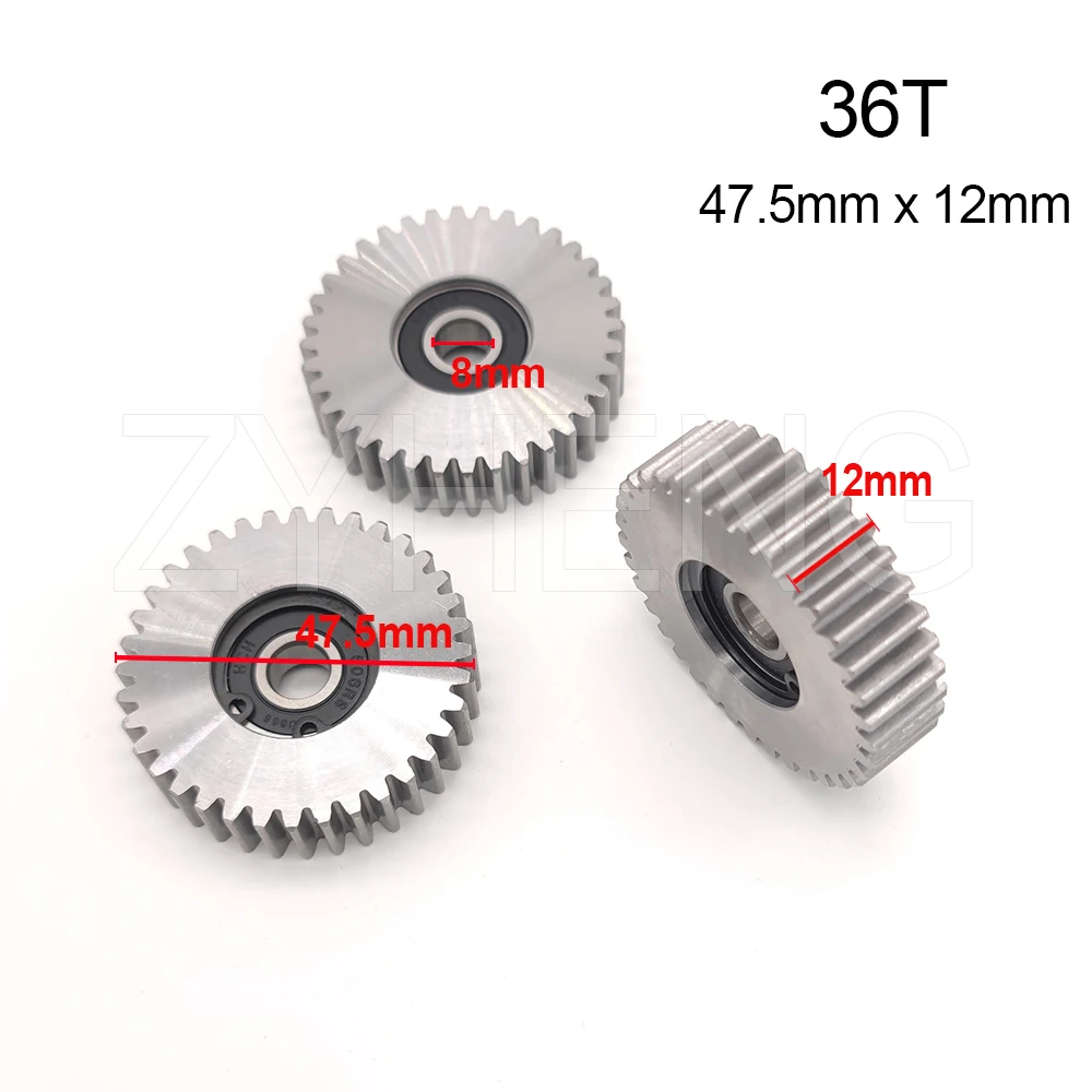 36T 31T 28T 27T 23T Electric Vehicle Alloy Steel Gear For Bafang Motor ebike 23 27 28 31 36 Teeth Planetary Gears Bicycle Parts