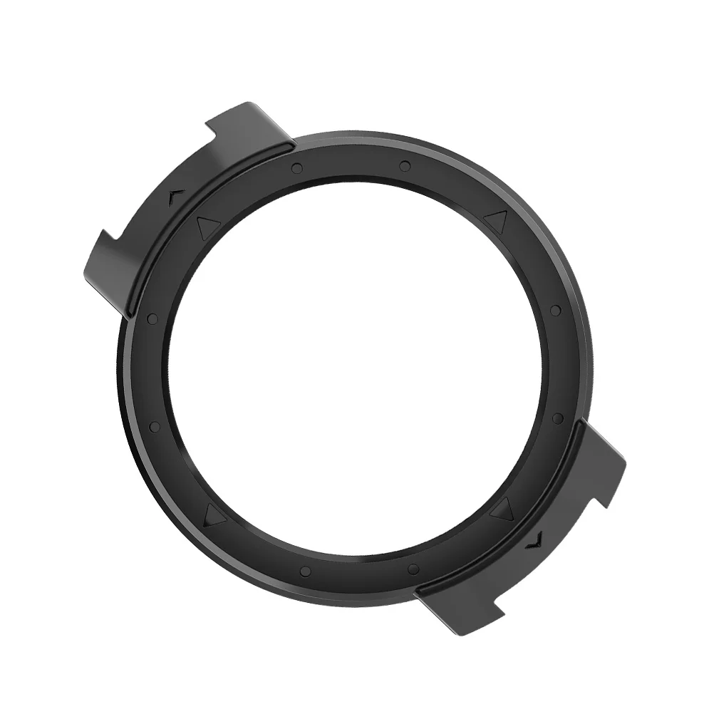 

Verge A Watch Protector Black Smartwatch Case Protective Shell Durable Lightweight Easy to Install Remove Precise Cutouts