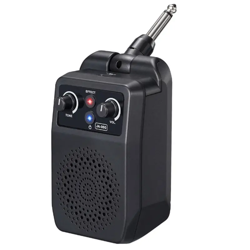 Quality Mini Electric Guitar Amp 5W Portable Guitar Amp Bluetooth Built-In 4 Effects Rechargeable Small Guitar Amp For Practice
