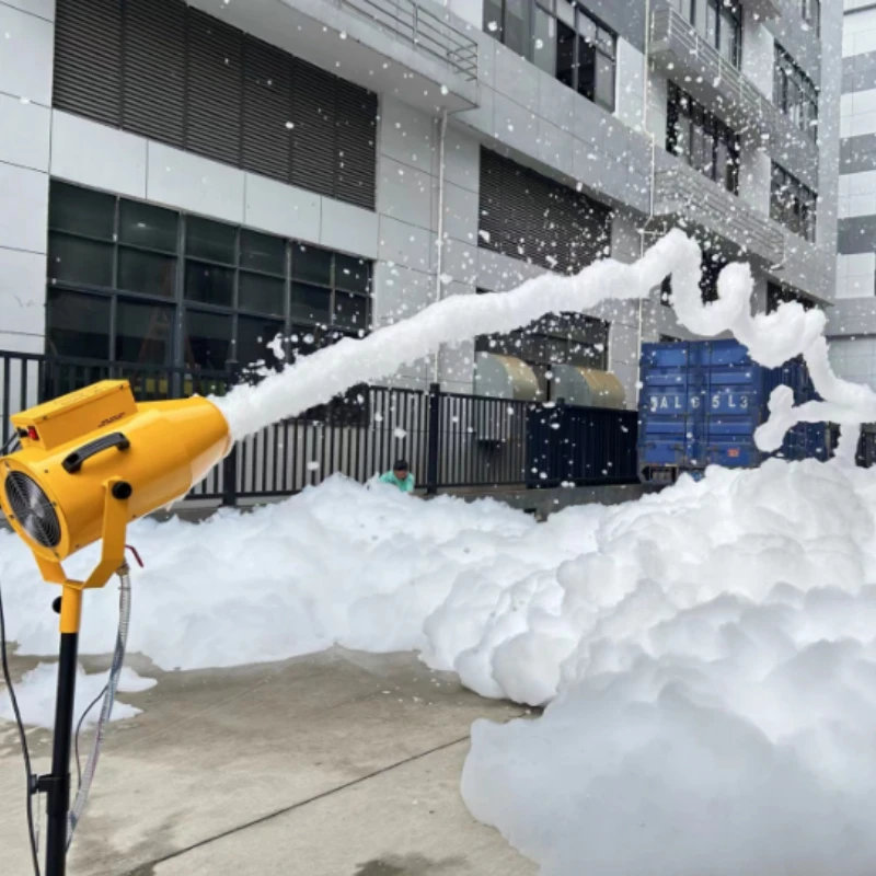 New Design 1000W  mini outdoor spray foam machine party cannon for Swimming Pool Party jet foam cannon