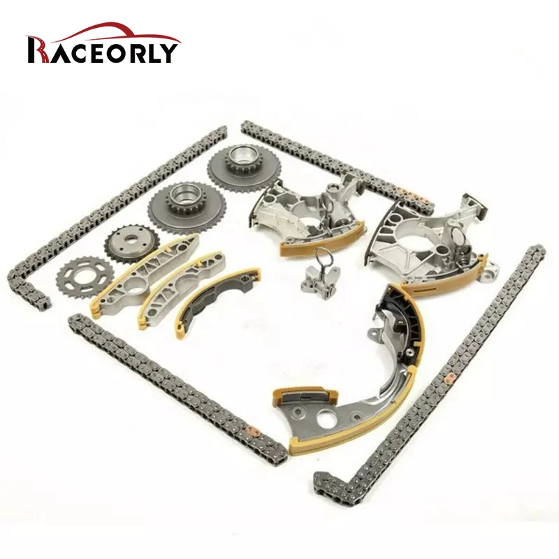 Raceorly Car Parts Timing Chain Kit & Accessories 06E109217AM 079109507T 06E109465 For C62.8 3.0T C72.5 Q73.0T