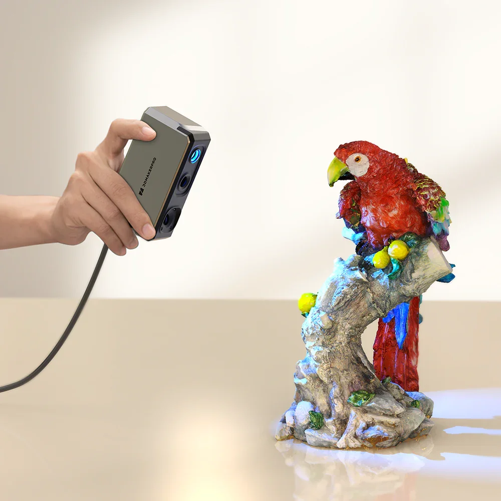 3DMAKERPRO Seal 3D Scanner Industry Leading 0.01mm Accuracy Versatile Scenarios AI-smart Intelligent Accessories