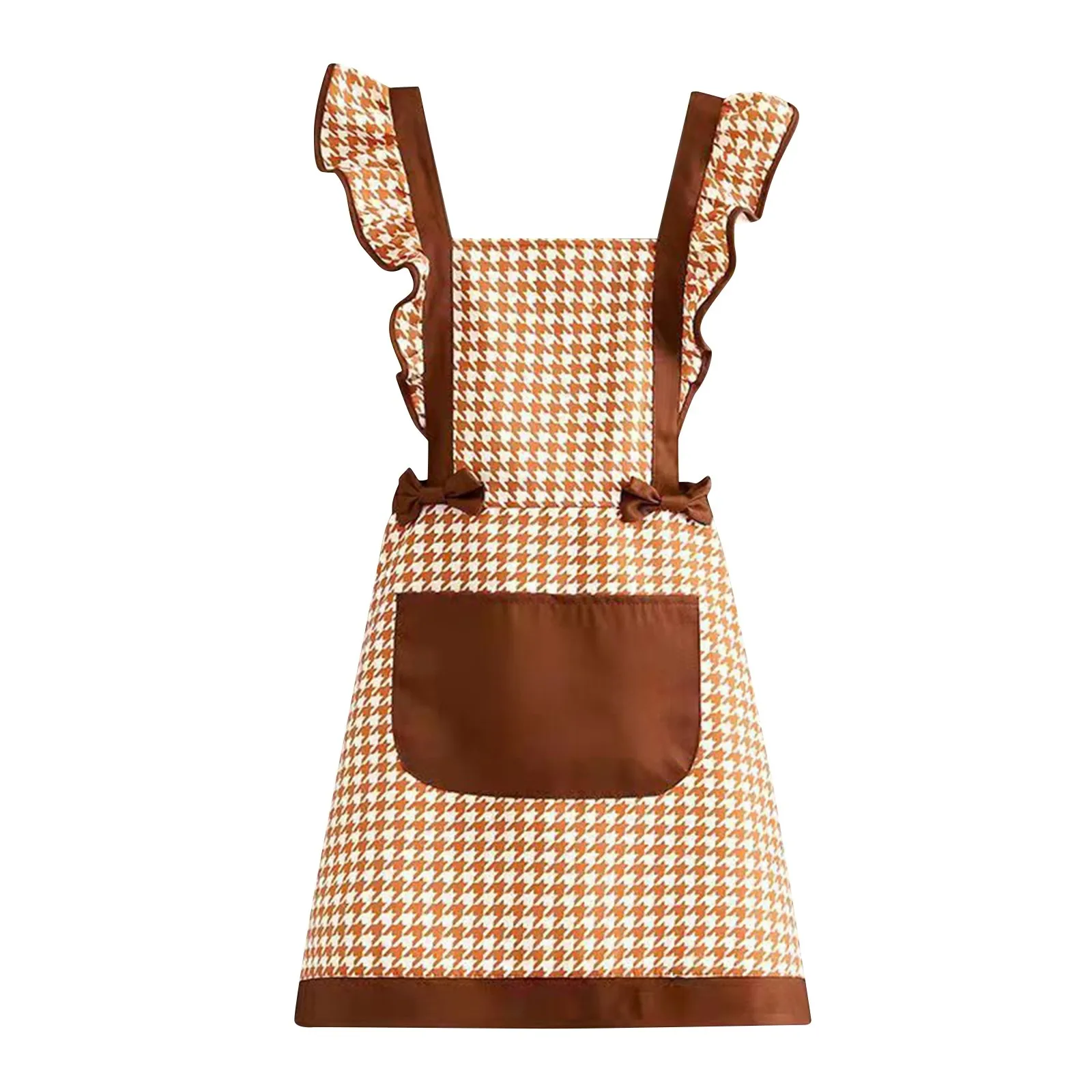 قماش المئزر ألف الطيور منقوشة غطاء المطبخ الطبخ الخصر مطعم ملابس العمل النساء الإكسسوارات دي cocina أدوات المطبخ