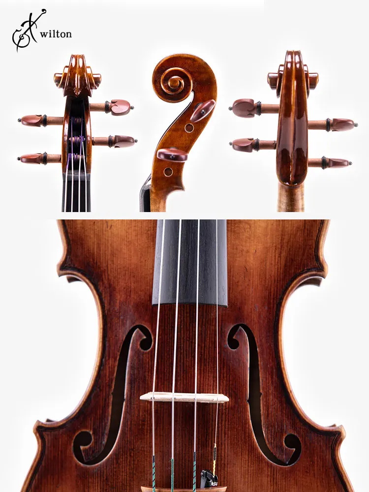 Taishi 4/4 violin Copy of violin violin Guarneri  1744. \