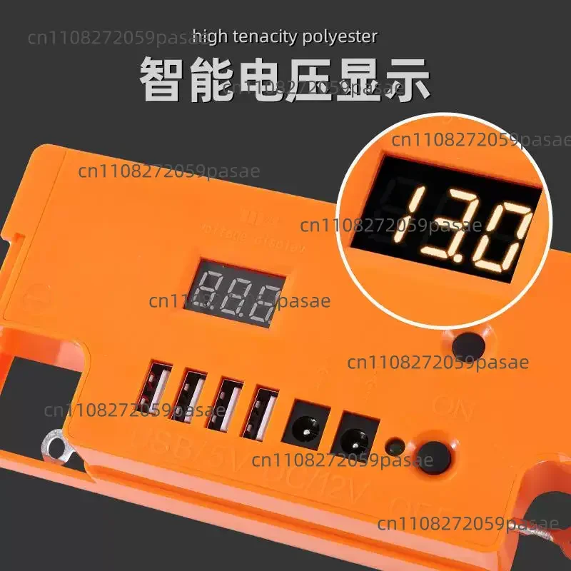 Converter Multi-Function Portable Power Bank USB Charging Battery Portable Charger 12V 20A