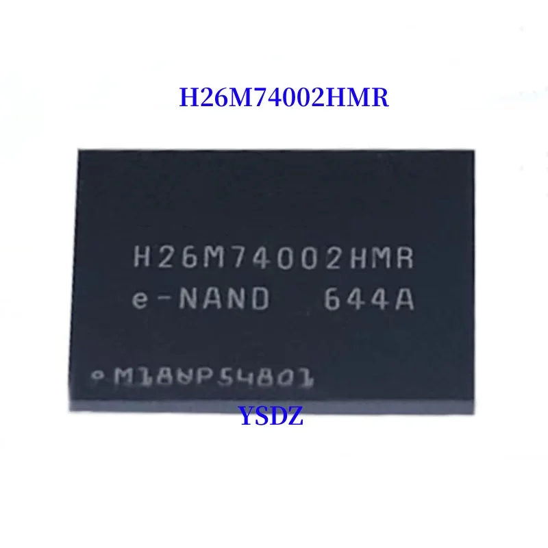 

100% Новый оригинальный H26M74002HMR 64 Гб BGA EMMC H26M74002 (1-10 шт.)