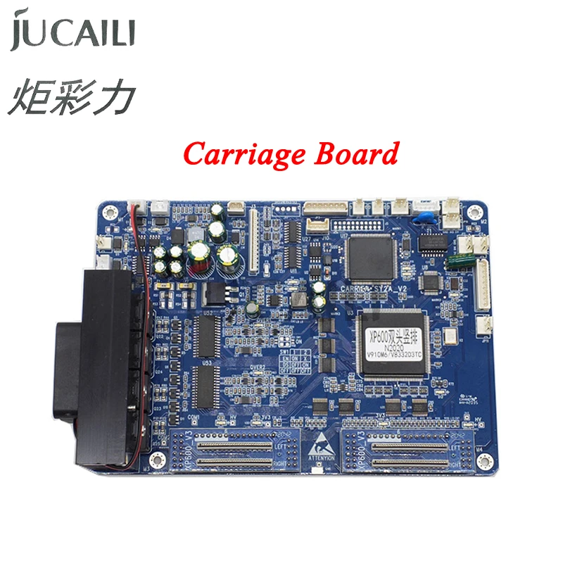 JCL Senyang-tablero de carro versión 12 botones, Kit de placa madre principal para Epson XP600, cabezal doble para impresora Eco solvente