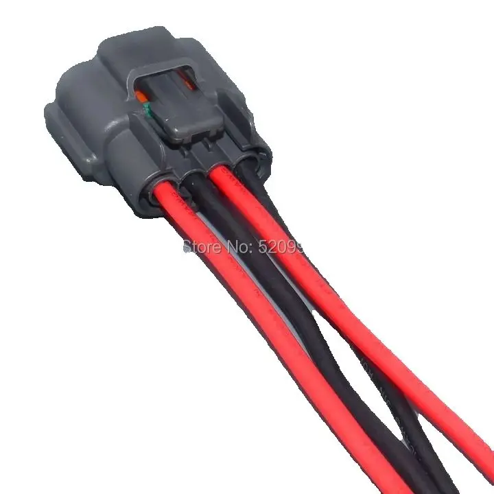 shhworldsea 4pin socket Pump Plug Alternator Repair Connector With Wire Harness Pigtail For Nissan Mitsubishi 6098-0144