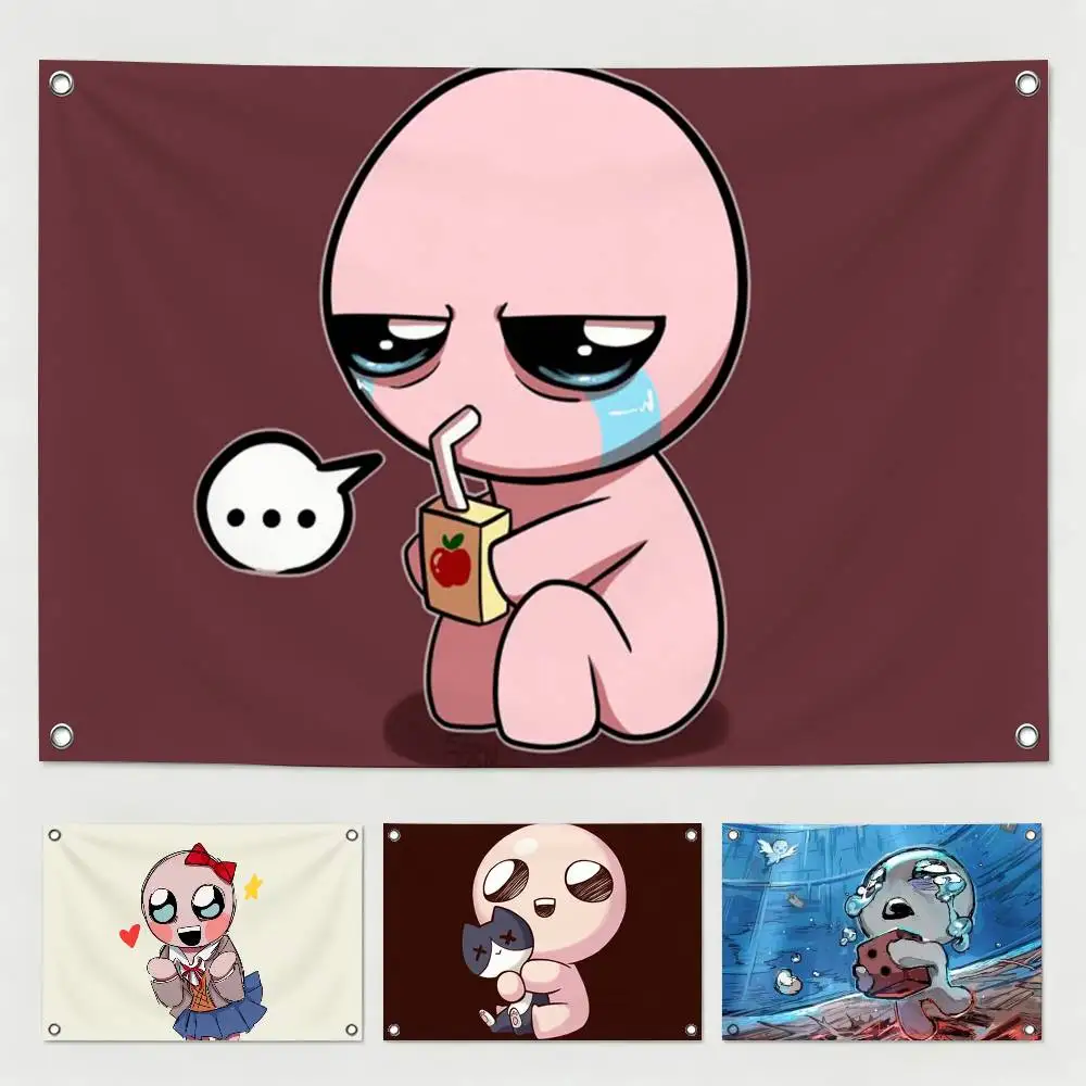 Game T-The Binding of Isaac Flag Suitable For Party Club Outdoor Interior Wall Decoration Banner Fans Gift