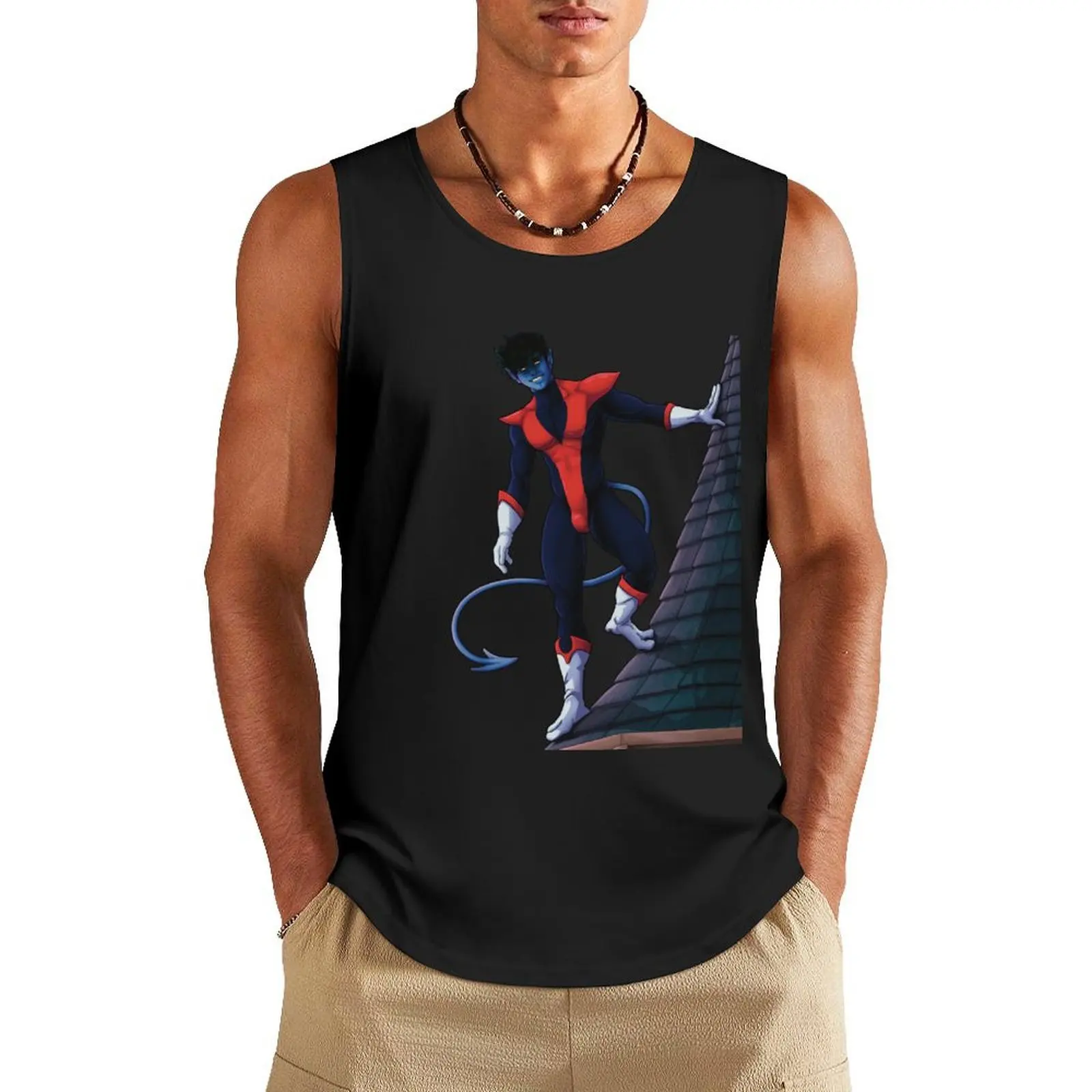 

Nightcrawler Tank Top gym accessories man Men's singlets bodybuilding t-shirt