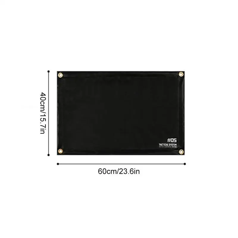 Portable Fire-proof Mat Outdoor barbecue camping double-sided silicone glass fiber cloth Fire resistant and flame retardant mat