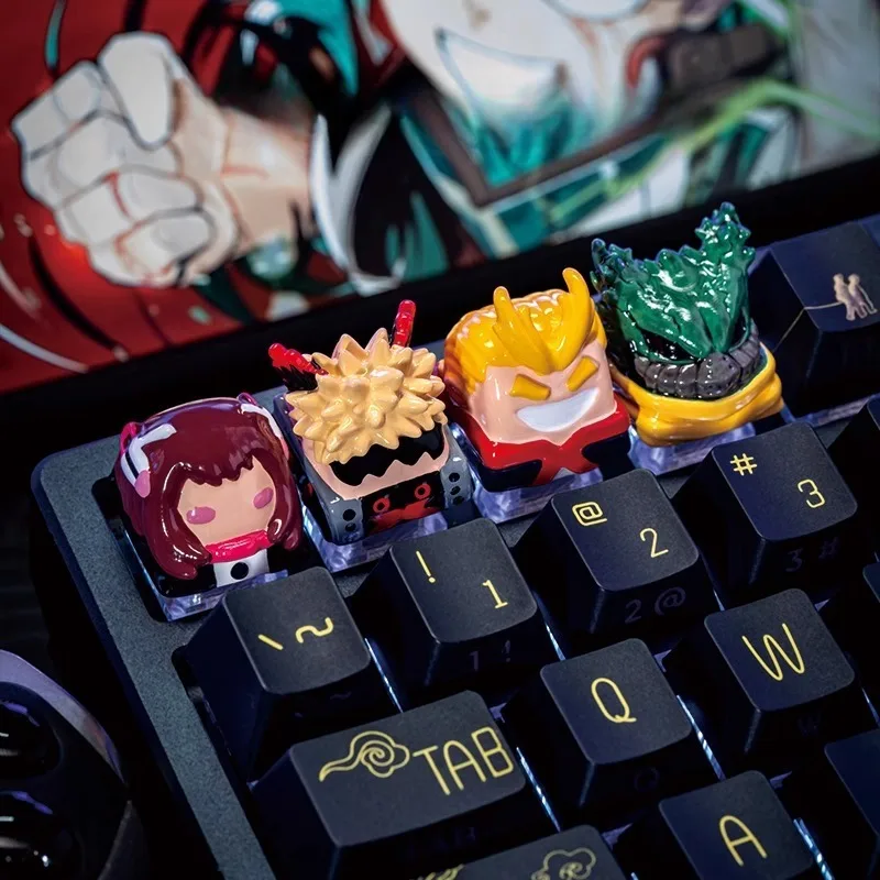 Heroic Anime Character Image Keycap Personality Mechanical Keyboard Cross-Axis universal ESC Creative Key Gift