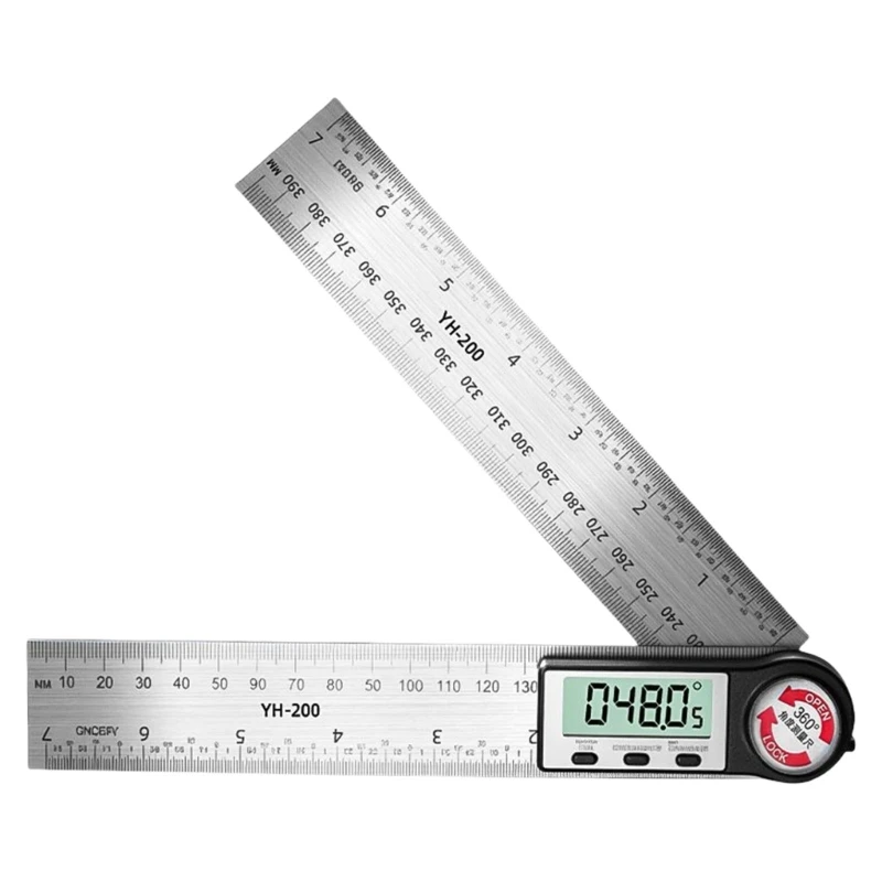 

Industrial Digital Angles Gauges 360 Degree Rotation Measurement Tool