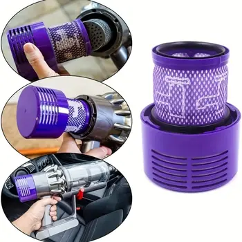 Vhodné pro Dyson Cyclone V10 SV12 Absolute Animal Motorhead Cyclone Total Clean HEPA filtr, náhradní díl č. 969082-01 8 nejlepší prodej Dyson Cyclone V10 Motorhead - №3