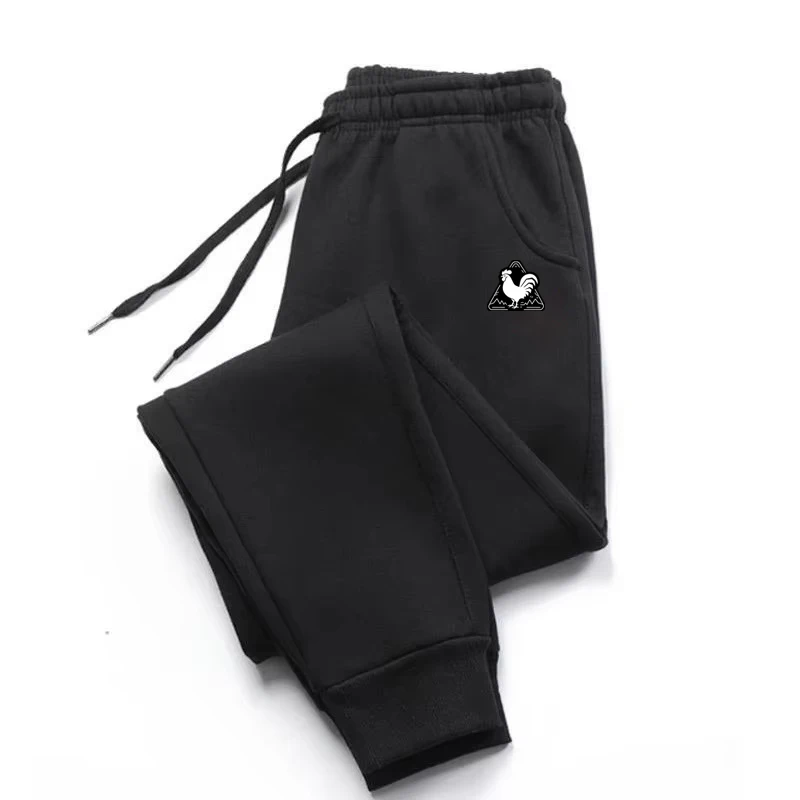 Hochwertige Herren-Freizeithose, Frühling/Herbst, Fleece, lange Hose, Sport-Jogginghose, japanischer Harajuku-Streetstyle – Detail 3
