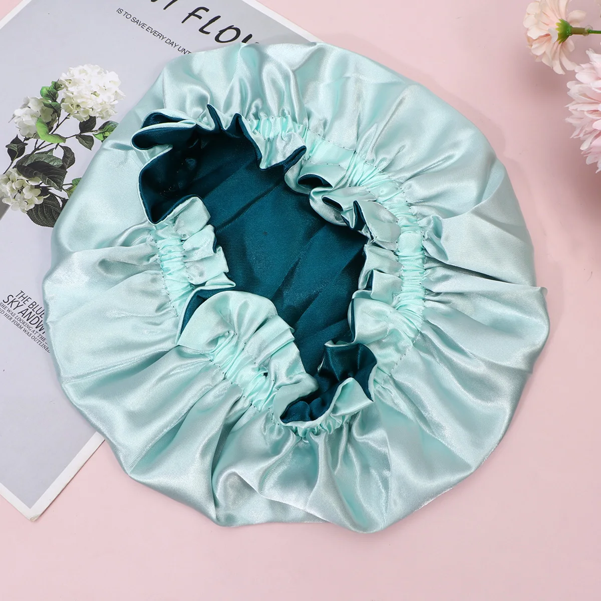 

European and American Children's Round Hat Has Elastic Kids Sleeping Caps