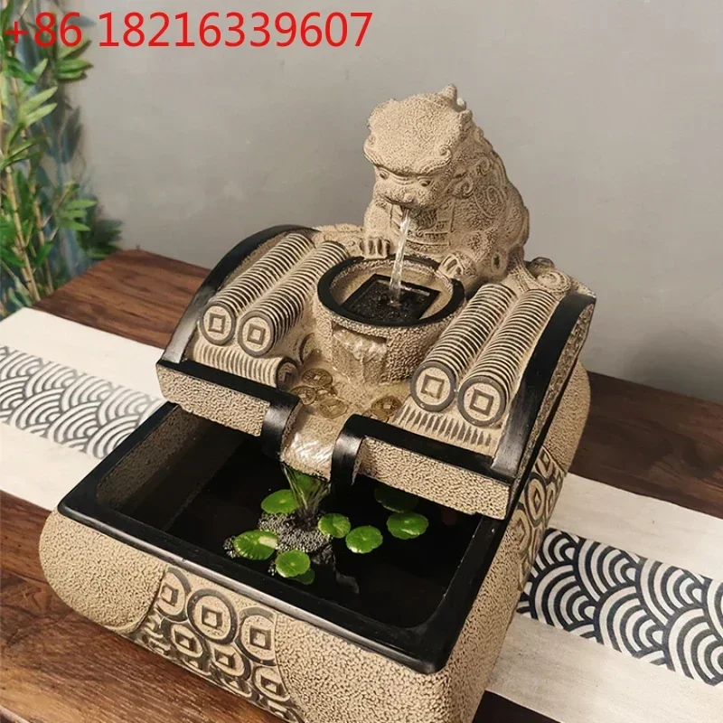 TAO Water New Book Office Desk Surface Panel Landscape High-Grade Living Room Decorations