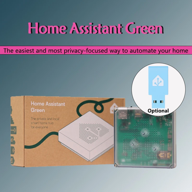 

Home Assistant Green Smart Home Box privacy-focused with SkyConnect USB Stick