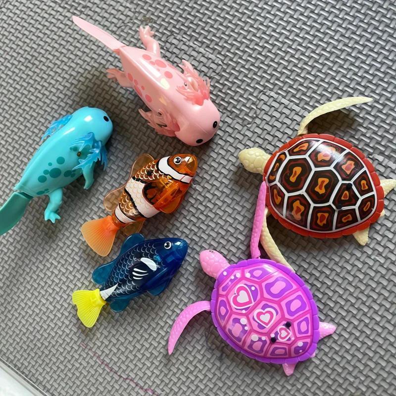 Zuru Robo Fish Series, Juguete Eléctrico de Simulación Activado por Agua, Divertido y Adorable, Decoración para el Hogar, para Baño, Piscina, Actividades, Festivales, Regalo