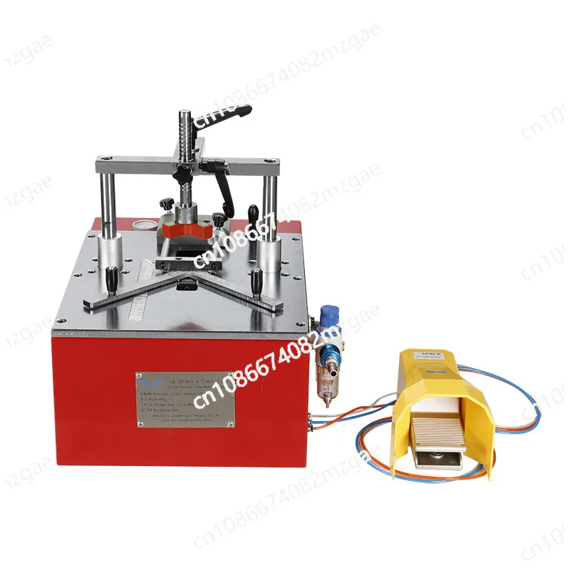 Photo frame corner nailing machine Desktop pneumatic frame mounting corner nailing machine 45°photo frame corner cutting machine