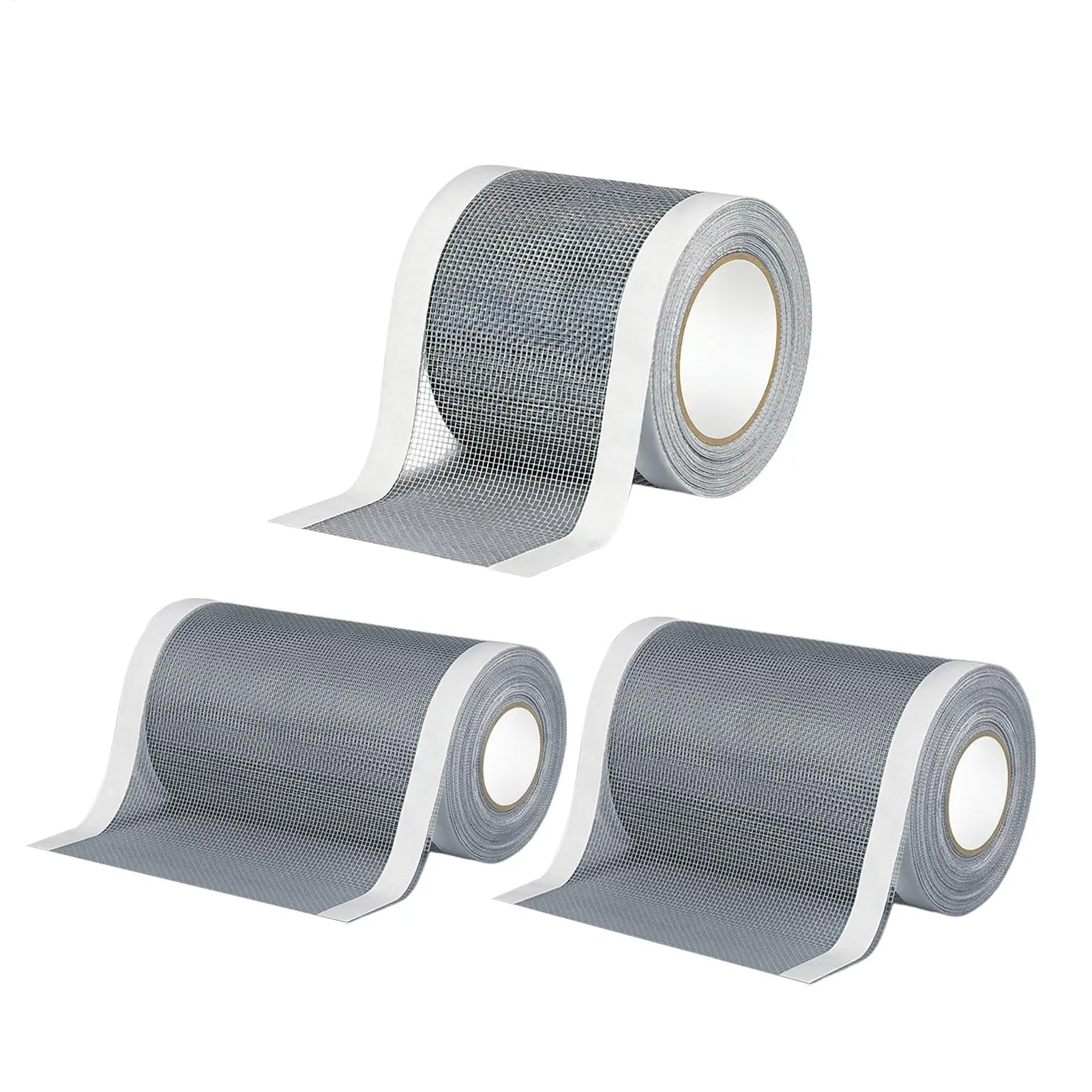 Screen Repair Cuttable Weather Resistant Long Lasting Window Screen Repair Mesh Tape for Home Bedroom Living Room Bathroom