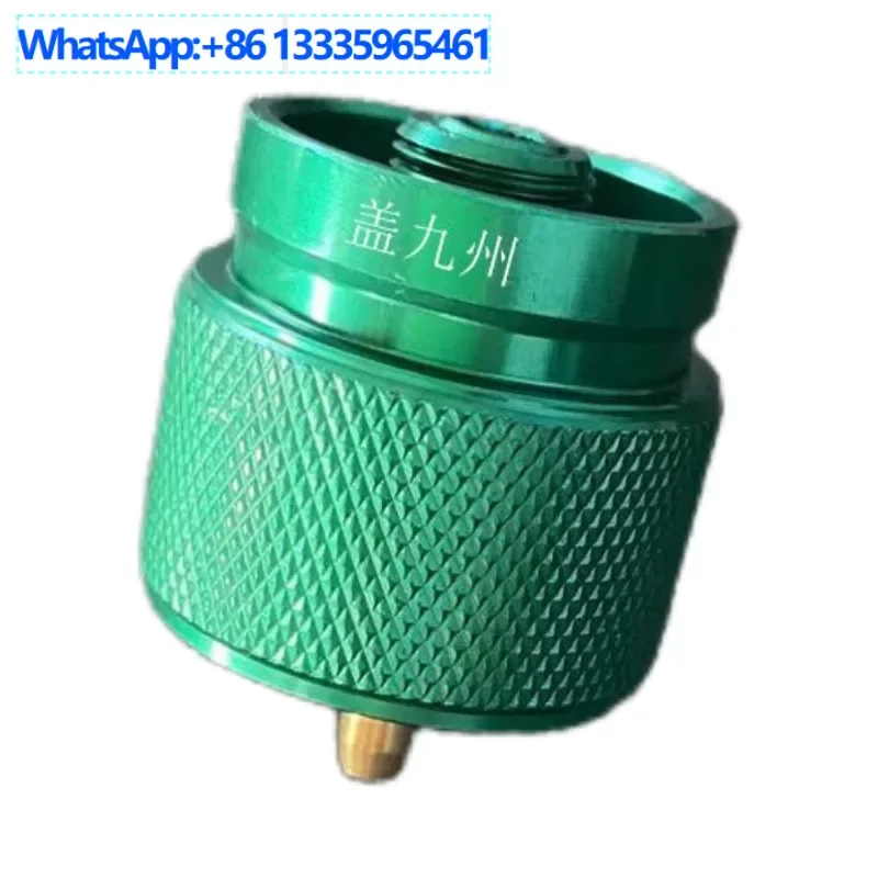 

10Pcs MAPP Manpu gas tank American propane gas tank, solid adapter, outdoor burner stove flat converter