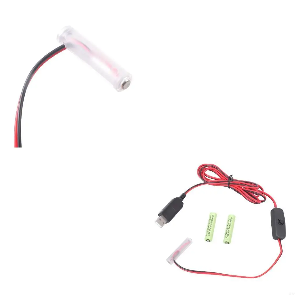 462E Input 5V 2A Output 4.5V1A Virtual 3A Battery Eliminators with Switching Control 3pcs 1.5V Batteries for 4.5V Equipments