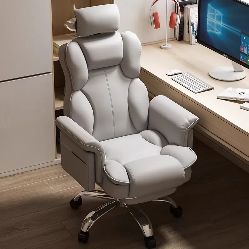 كرسي كمبيوتر بعجلة دوارة قابل للتعديل مريح مريح كرسي مكتب مستقر غير متعب أثاث مكتب ألعاب سيلا #1