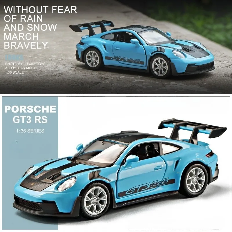 

Моделирование 1/36 Porsche 911 GT3, коллекция гоночных автомобилей, литой под давлением игрушечный автомобиль из сплава, детский подарок на день рождения для мальчиков, миниатюрный