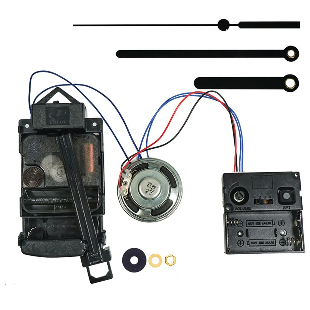 

Pendulum Drive Clock Movement Home Decor Accessories Black Color DIY PP Replacement Parts Clocks Replacement Set