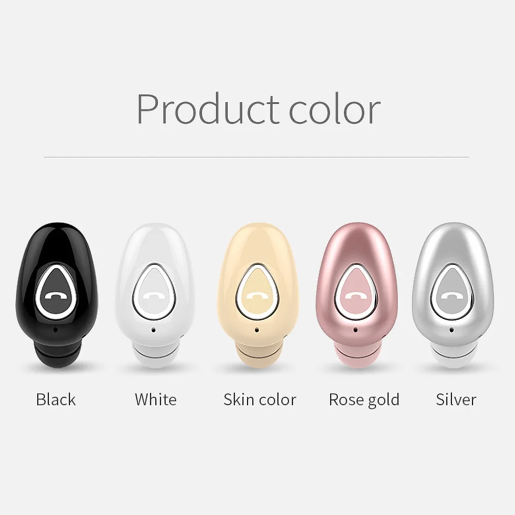 

Wireless In-Ear Earphone Mini Invisible Design For Sports Daily Use Power Display Voice Control Call Music Multi-Point